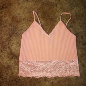 Pink croptop
